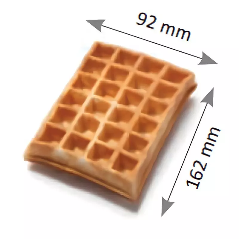 Omake Belçika Waffle Makinesi, Elektrikli, Zamanlayıcılı  Omk.WFL21.E12.0201.Z5F - 2