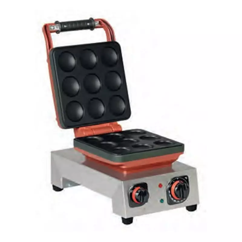 Omake Mini Top Tekli Waffle Makinesi, Elektrikli, Zamanlayıcılı, OMK.WFL21.E12.0601.Z5F - 1