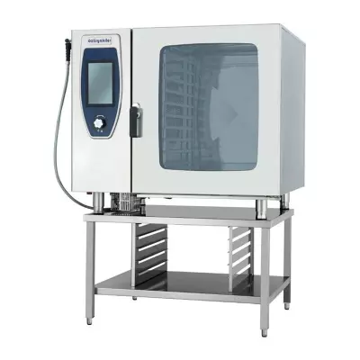 Öztiryakiler OKFE 102 C Konveksiyonlu Kızaklı Kombi Fırın, 10 Adet GN 21 Tepsi Kapasiteli, Elektrikli, 7890.C1.10E21.01