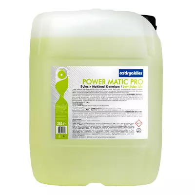 Öztiryakiler Power Matic Pro Bulaşık Makinesi Deterjanı, 20 L