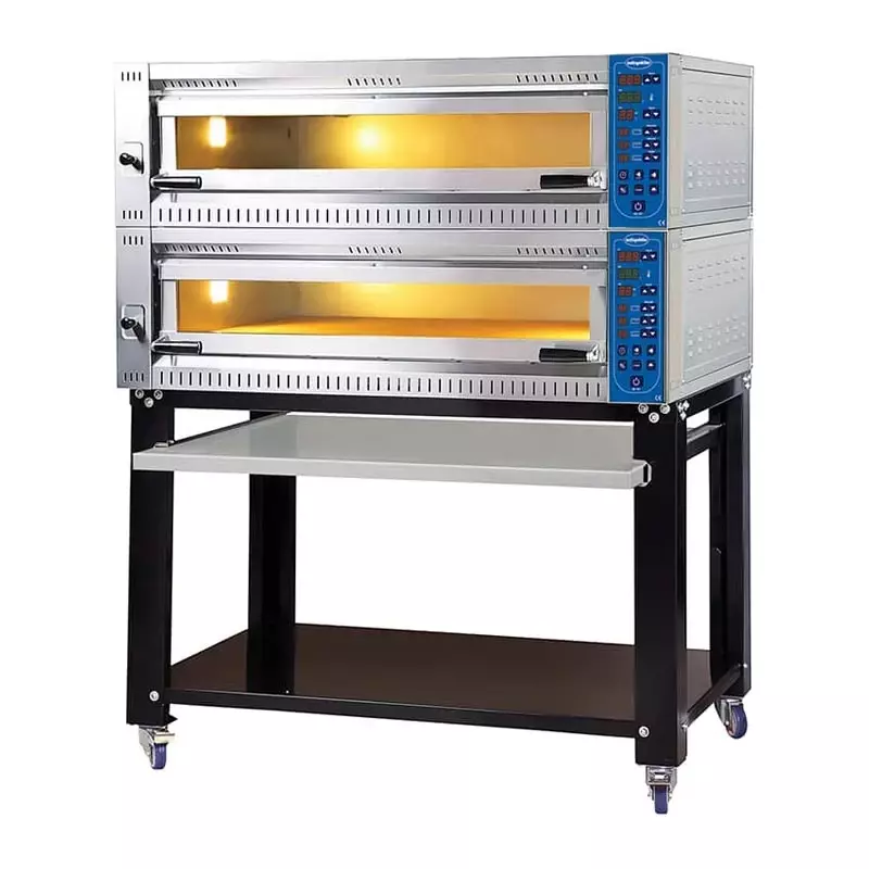 Öztiryakiler PROFI 10570 34 cm x 6 Pizza Kapasiteli Çift Katlı Tezgahlı Pide Pizza Lahmacun Fırını, 8890.10570.DE - 1