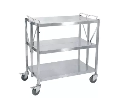 PASLANMAZ KATLANIR SERVİS ARABASI 3 KATLI