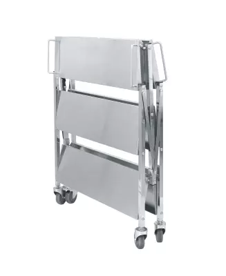 PASLANMAZ KATLANIR SERVİS ARABASI 3 KATLI - 2