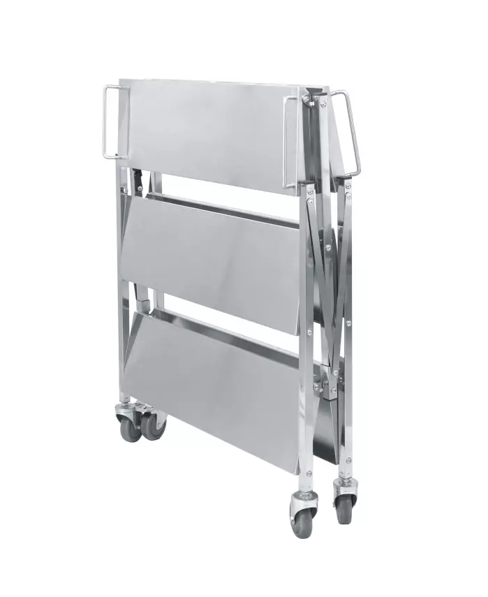 PASLANMAZ KATLANIR SERVİS ARABASI 3 KATLI - 2