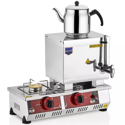 Remta 15 Model Tek Demlikli Gazlı Çay Ocağı (14 lt) - N10 - 2