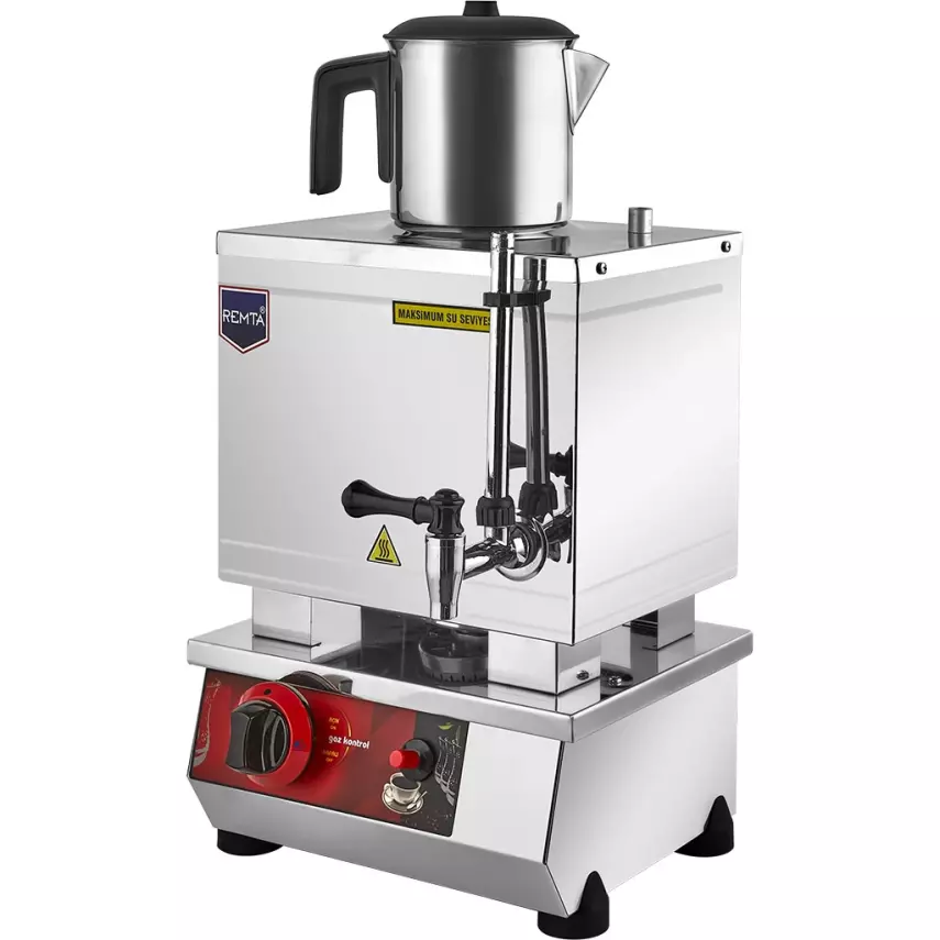 Remta 15 Model Tek Demlikli Gazlı Pleytsiz Çay Ocağı (14 lt) - N10(P) - 1