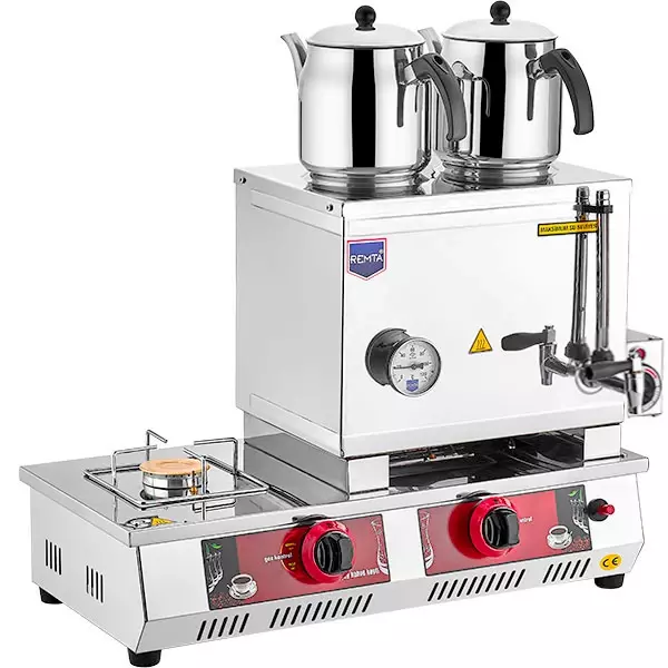 Remta 30 Model 2 Demlikli  Elektrikli Çay Ocağı Gazlı (CE) + (24 lt) - N11(E) - 2
