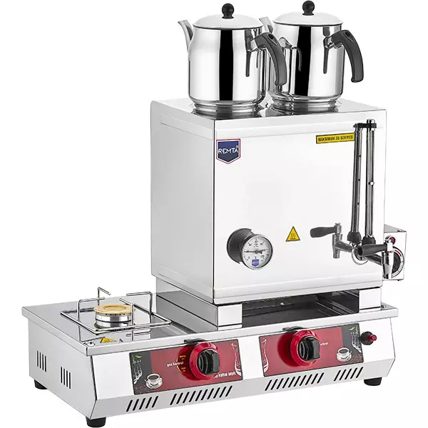 Remta 40 Model 2 Demlikli Çay Ocakğı Gazlı + Elektriki (29 lt) - N12(E) - 3