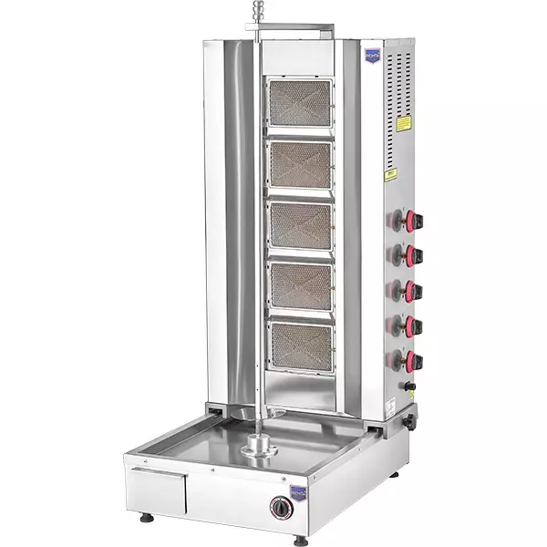Remta 5 Radyanlı Alttan Motorlu Döner Ocağı Gazlı (CE belgeli) - D10(A) - 1