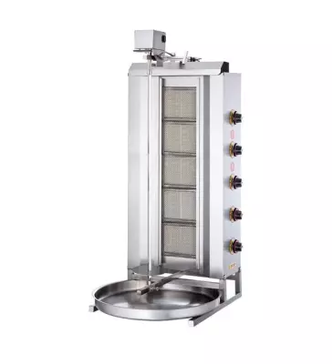 Remta 5 Radyanlı Üstten Motorlu Gazlı (CE belgeli) Döner Ocağı - D10(M)