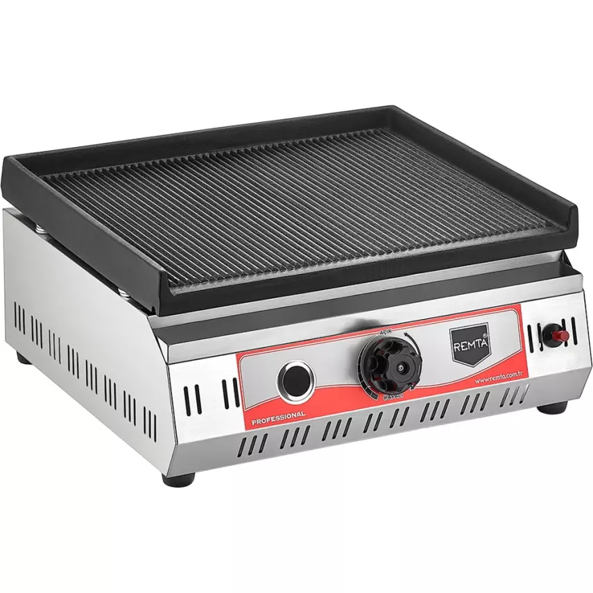 Remta 50 cm Tam Oluklu Döküm Izgara Gazlı (CE belgeli) - R50CE(TO) - 1