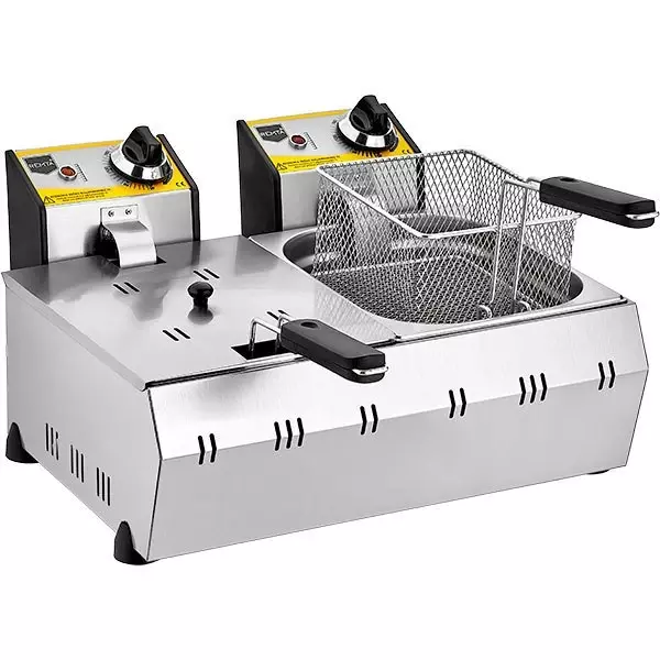 Remta 5+5 Lt Çiftli Fritöz Elektrikli - R93 - 1