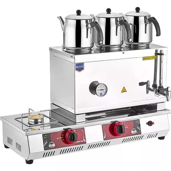 Remta 55 Model 3 Demlikli Çay Ocağı (34 lt) Gazlı (CE) - N13 - 4