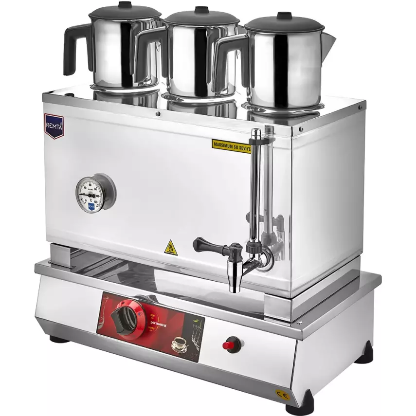 Remta 55 Model 3 Demlikli Çay Ocağı (34 lt) Gazlı (CE) Pleytsiz  - N13(P) - 3