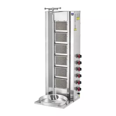 Remta 6 Radyanlı Gazlı (CE belgeli) Döner Ocağı - D12