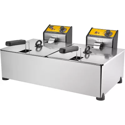 Remta 8+8 lt Çiftli Elektrikli Fritöz - R102 - 2