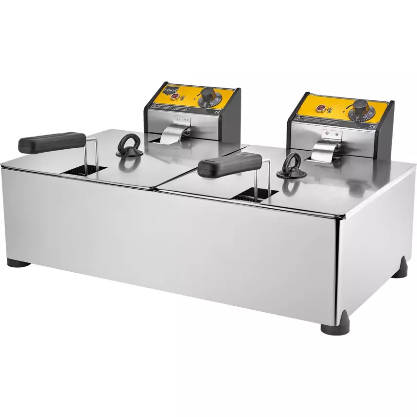 Remta 8+8 lt Çiftli Elektrikli Fritöz - R102 - 2