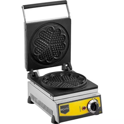 Remta Çiçek Model Waffle Makinesi Elektrikli 21 cm - W12