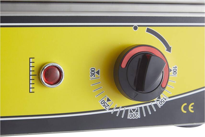 Remta Çiftli Çiçek Model Waffle Makinesi Elektrikli 21 cm Çap - W15 - 5