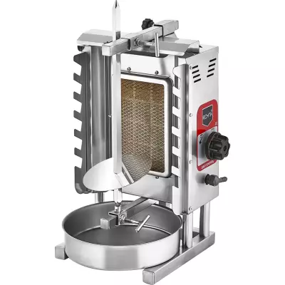 Remta Tek Radyanlı Gazlı (CE belgeli) Ev Tipi Döner Ocağı - D02(S)