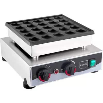Remta Yuvarlak Bubble Waffle Makinesi Elektrikli - W26