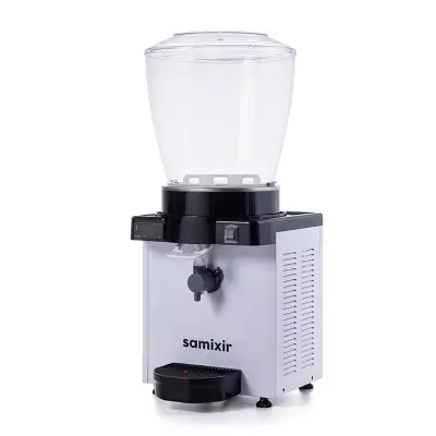 Samixir KAM22.DW Panaromik Dijital Köpüklü Ayran Dispenseri, 22 L, Beyaz - 2