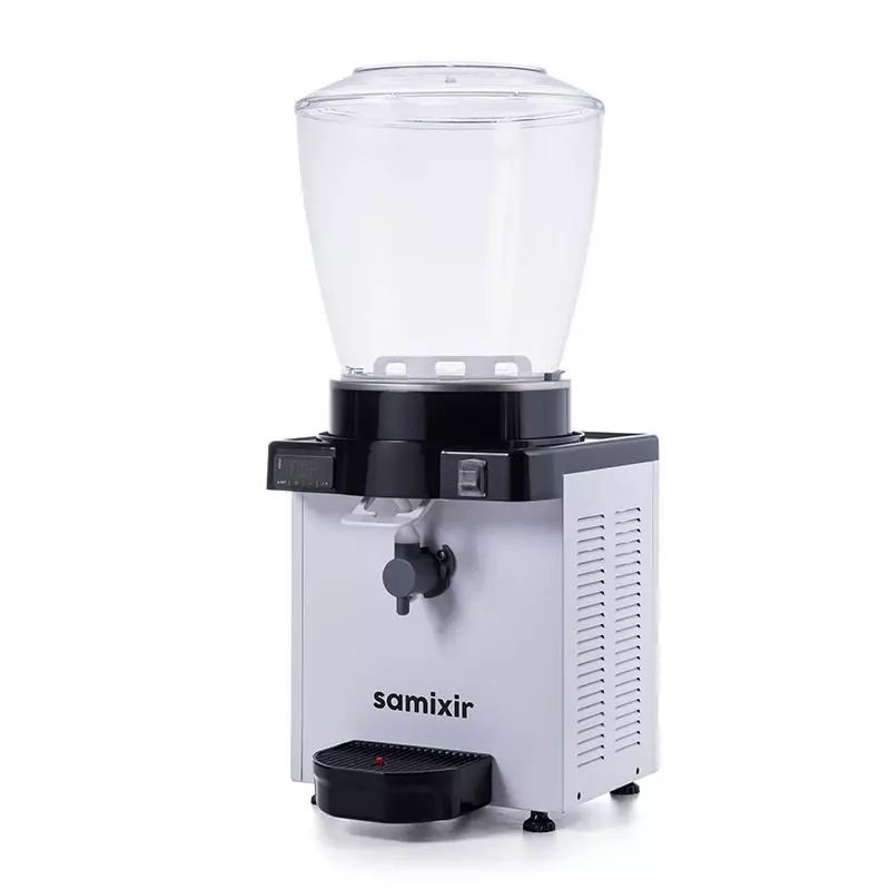 Samixir KAM22.DW Panaromik Dijital Köpüklü Ayran Dispenseri, 22 L, Beyaz - 2