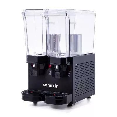 Samixir Klasik Twin Soğuk İçecek Dispenseri, 20+20 L, Fıskiyeli ve Karıştırıcılı, 40.SMB, 40.SMY, 40.SMI - 2