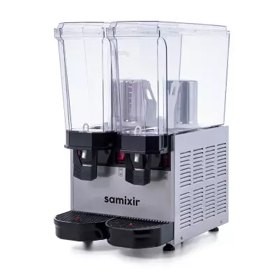 Samixir Klasik Twin Soğuk İçecek Dispenseri, 20+20 L, Fıskiyeli ve Karıştırıcılı, 40.SMB, 40.SMY, 40.SMI - 4
