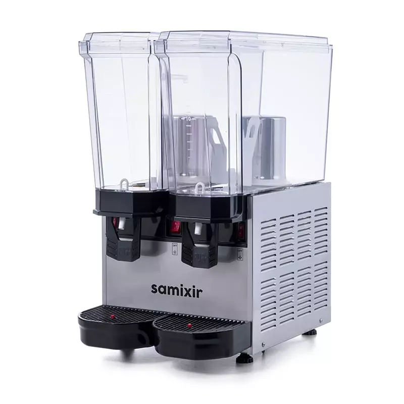 Samixir Klasik Twin Soğuk İçecek Dispenseri, 20+20 L, Fıskiyeli ve Karıştırıcılı, 40.SMB, 40.SMY, 40.SMI - 4