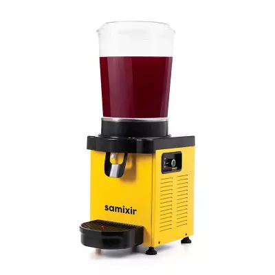 Samixir M10.AY Panaromik Analog Soğuk İçecek Dispenseri, 10 L, Sarı