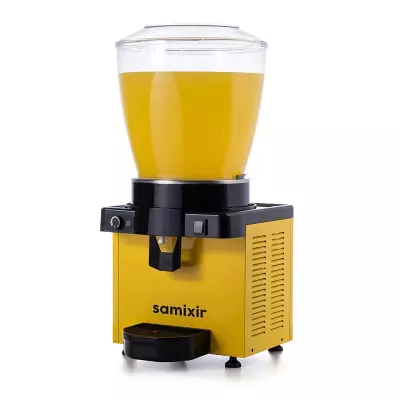 Samixir M22.AY Panaromik Analog Soğuk İçecek Dispenseri, 22 L, Sarı