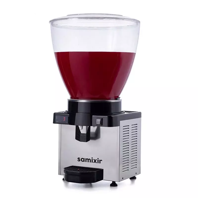 Samixir M40.DI Panaromik Dijital Soğuk İçecek Dispenseri, 40 L, Inox - 1