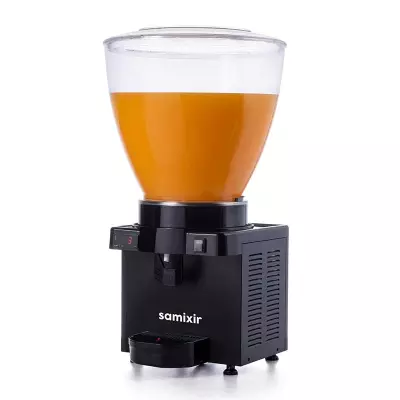 Samixir M40.DB Panaromik Dijital Soğuk İçecek Dispenseri, 40 L, Siyah