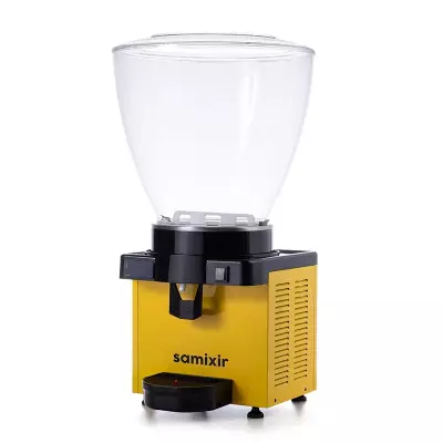 Samixir M40.DY Panaromik Dijital Soğuk İçecek Dispenseri, 40 L, Sarı - 2