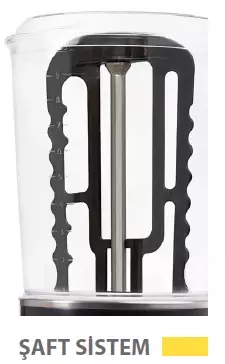 Samixir MMM30.AB Panaromik Triple Soğuk İçecek Dispenseri, 10 L+10 L+10 L Analog, Siyah - 3