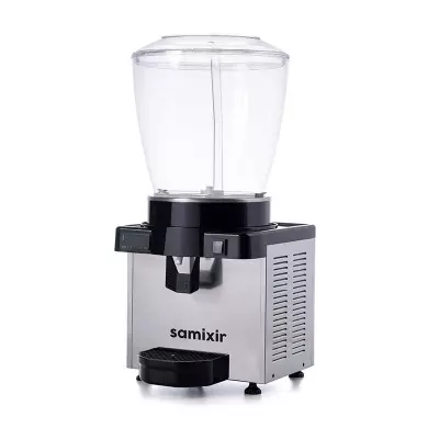 Samixir S22.DI Panaromik Dijital Soğuk İçecek Dispenseri, 22 L, Inox - 2