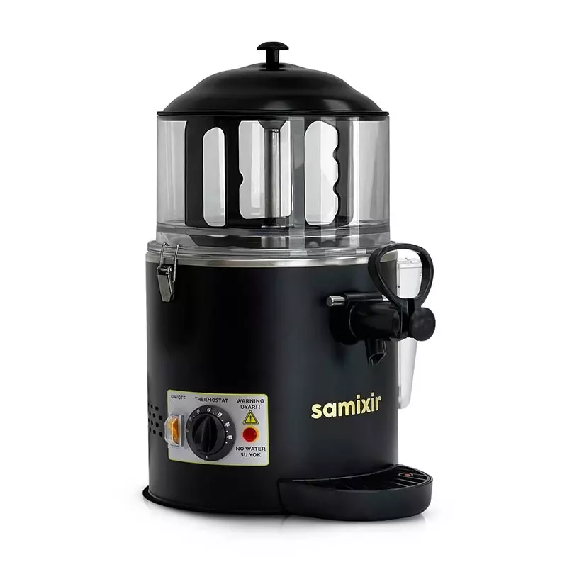 Samixir SC05.B Sıcak Çikolata ve Sahlep Makinesi, 5 L, Siyah - 5