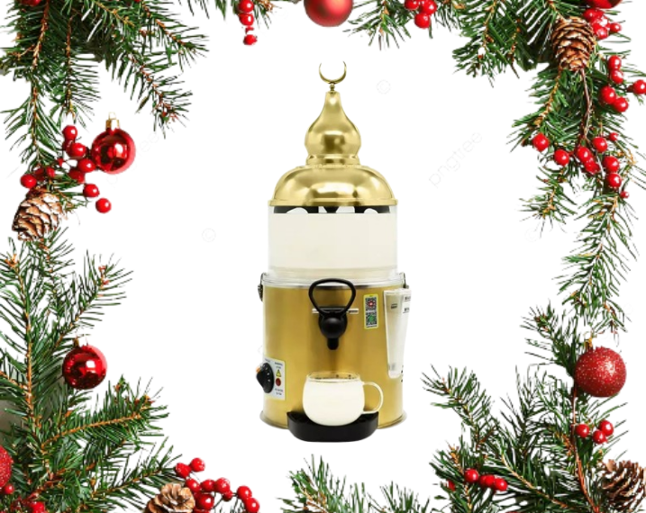 Samixir SC05.G Sıcak Çikolata ve Sahlep Makinesi, 5 L, Gold - 1