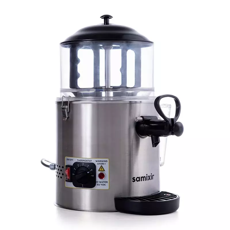 Samixir SC05.I Sıcak Çikolata ve Sahlep Makinesi, 5 L, Inox - 5