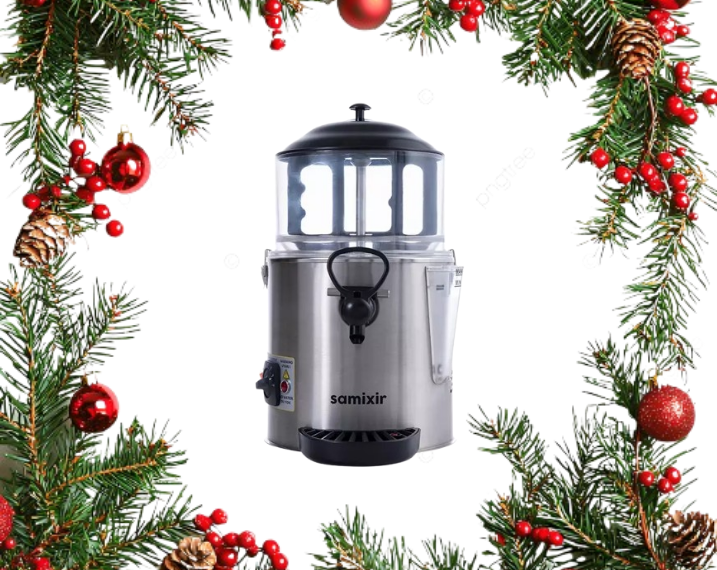 Samixir SC05.I Sıcak Çikolata ve Sahlep Makinesi, 5 L, Inox - 1
