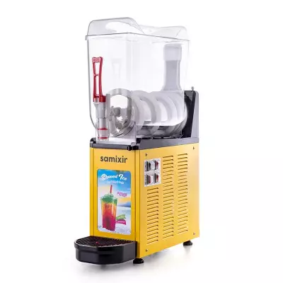Samixir SLUSH12.YA Allure Ice Slush Granita Milkshake ve Soğuk Meyve Suyu Dispenseri, 12 L, Sarı - 2
