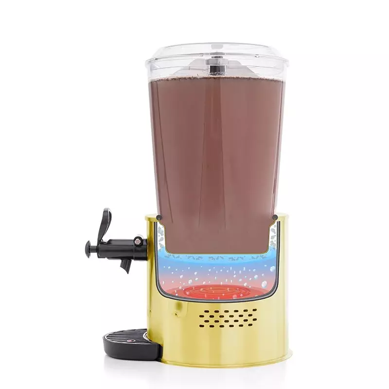 Samixir SC10.G Sıcak İçecek Dispenseri, 10 L, Gold - 7