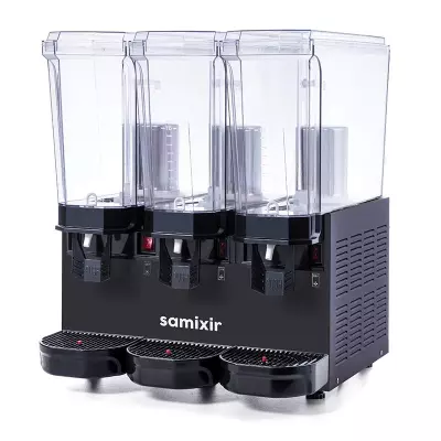 Samixir Triple Klasik Fıskiyeli Soğuk İçecek Dispenseri, 20+20+20 L, Sarı, 60.SSSY, 60.SSSB, 60.SSSI - 2