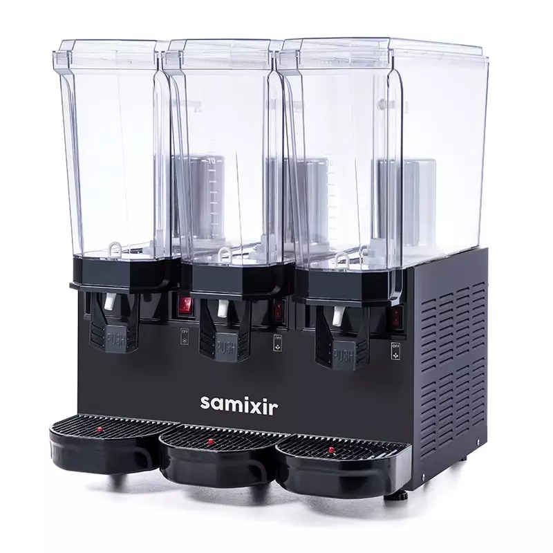 Samixir Triple Klasik Fıskiyeli Soğuk İçecek Dispenseri, 20+20+20 L, Sarı, 60.SSSY, 60.SSSB, 60.SSSI - 2