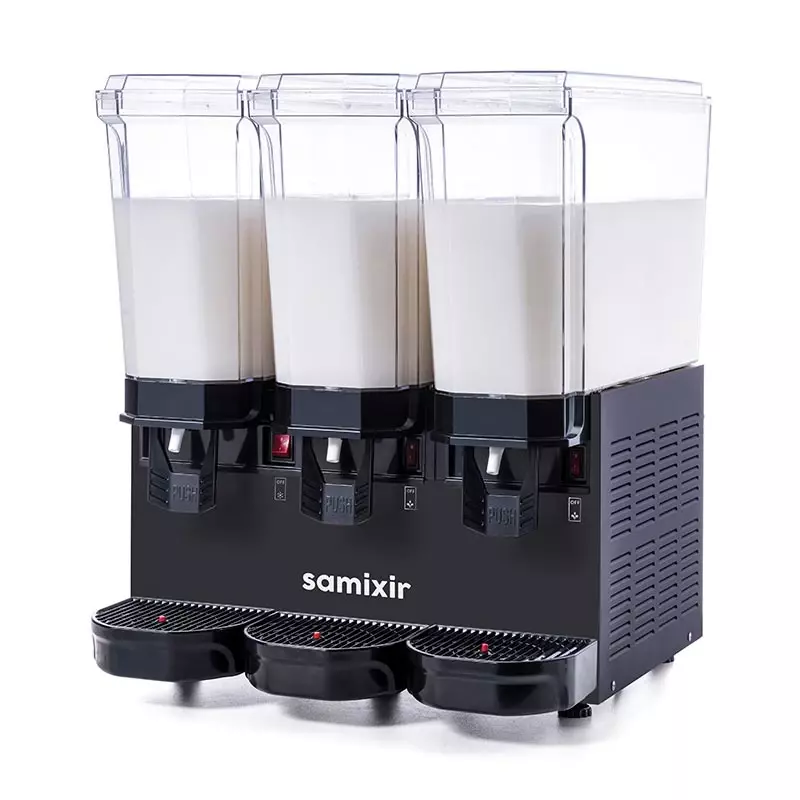 Samixir Triple Klasik Karıştırıcılı Soğuk İçecek Dispenseri, 20+20+20 L, Sarı, 60.MMMY, 60MMMB, 60.MMMI - 1