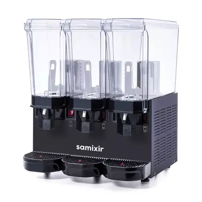 Samixir Triple Klasik Karıştırıcılı Soğuk İçecek Dispenseri, 20+20+20 L, Sarı, 60.MMMY, 60MMMB, 60.MMMI - 2