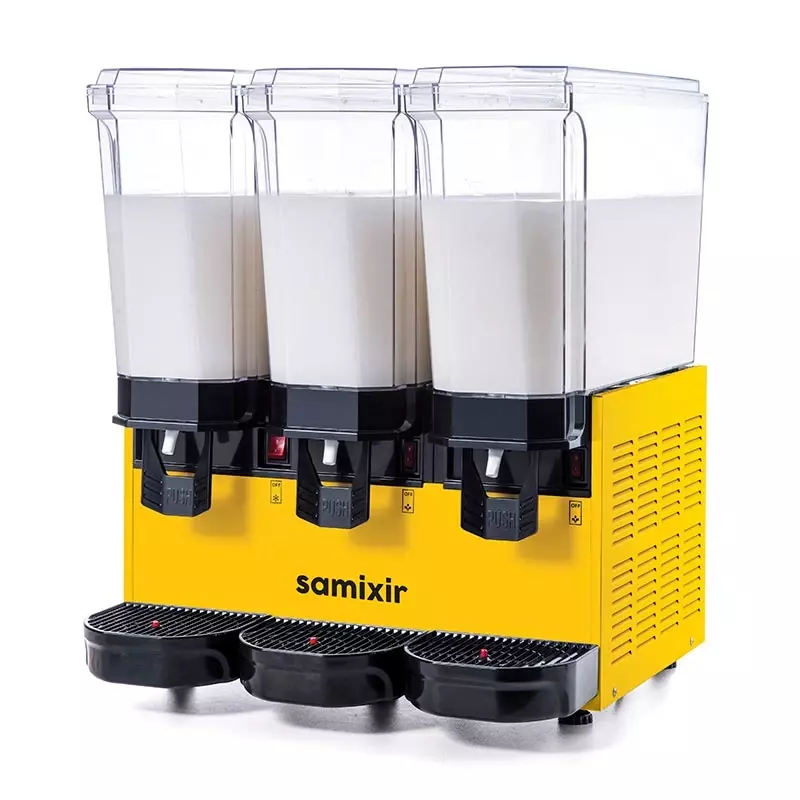 Samixir Triple Klasik Karıştırıcılı Soğuk İçecek Dispenseri, 20+20+20 L, Sarı, 60.MMMY, 60MMMB, 60.MMMI - 5