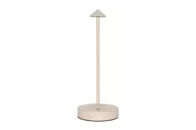 Biradlı Şarj Edilebilir Masa Lambası 10.5x28 cm (GRV-815-BEJ)