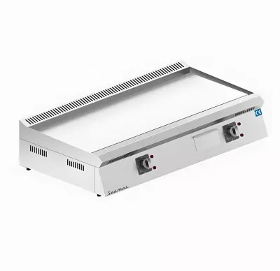 Seamac 100 cm Düz Pleyt Izgara Yağ Çekmeceli Özel Seri Gazlı GPY100 D